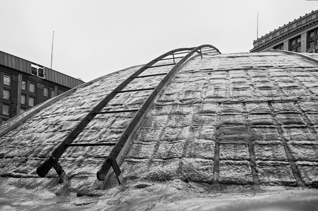 Detailed View of the Outer Dome