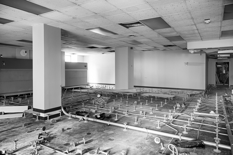 Inside the P&H Building, Data-Processing Department - February 12, 2013