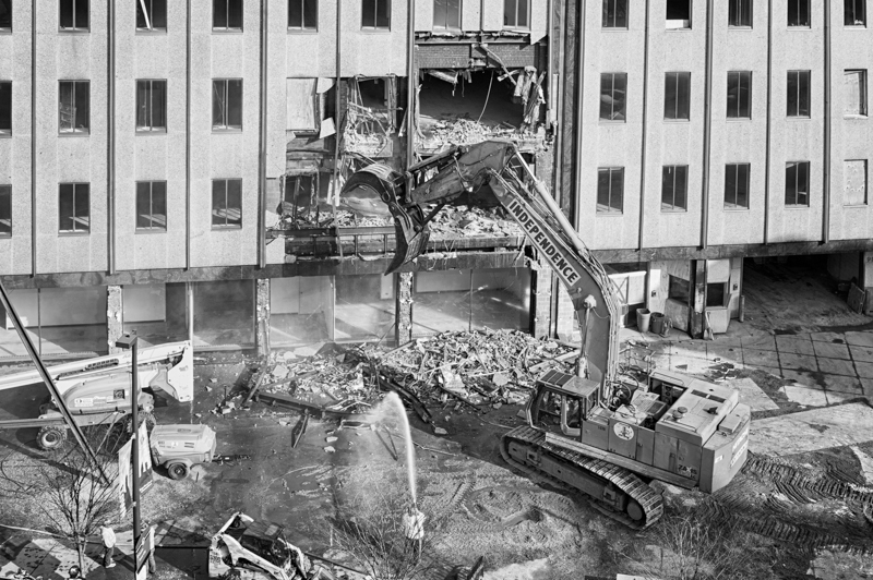 Demolition Begins - April 9, 2013