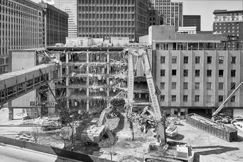 Demolition Continues - April 22, 2013