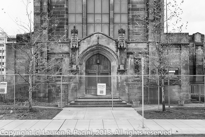 Demolition pf the historic structure will begin once the Narthex has been deconstructed