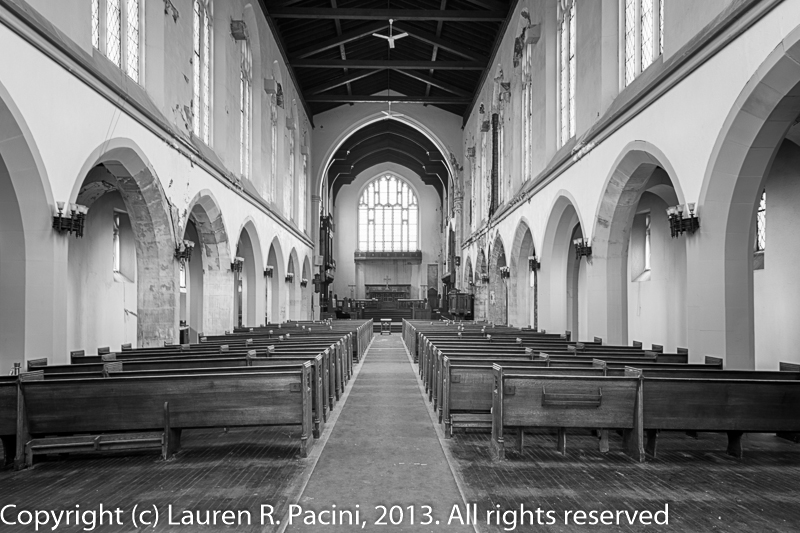 View from the Narthex to the Chancel