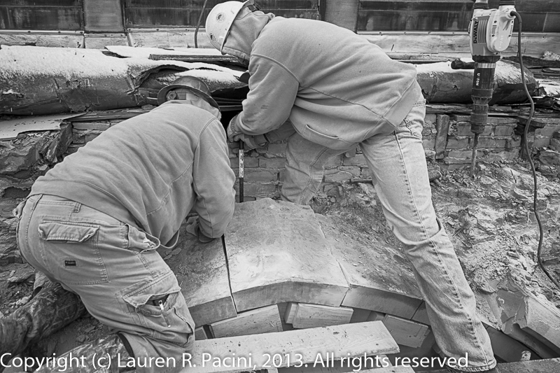 Removing the keystone