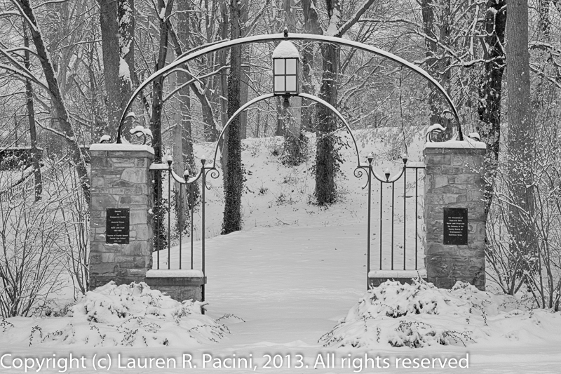 Gate to the Shakespeare Garden (Now the British Garden)