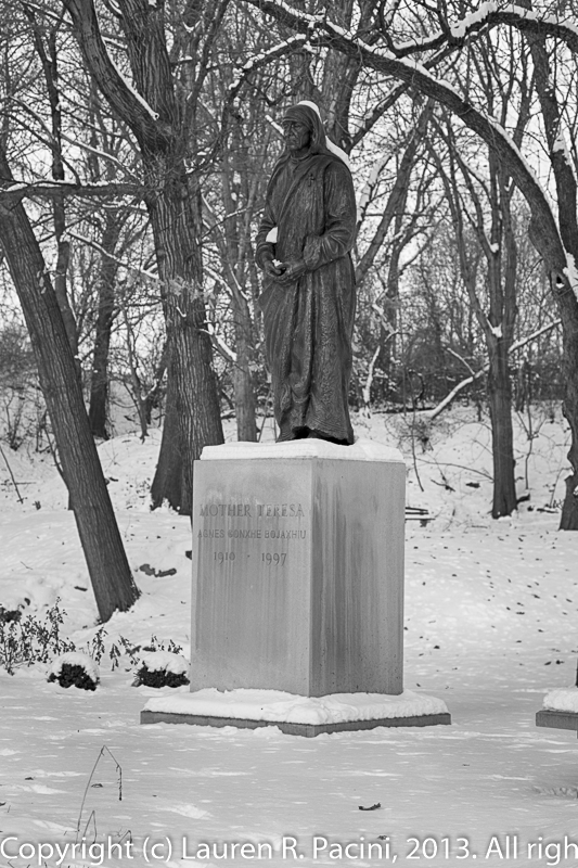 Mother Teresa in the Albanian Garden