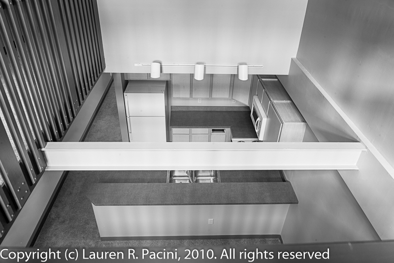 View into Kitchen from Second Story