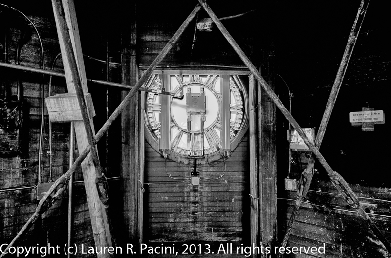 Inside the Clock Tower at Saint Luke's