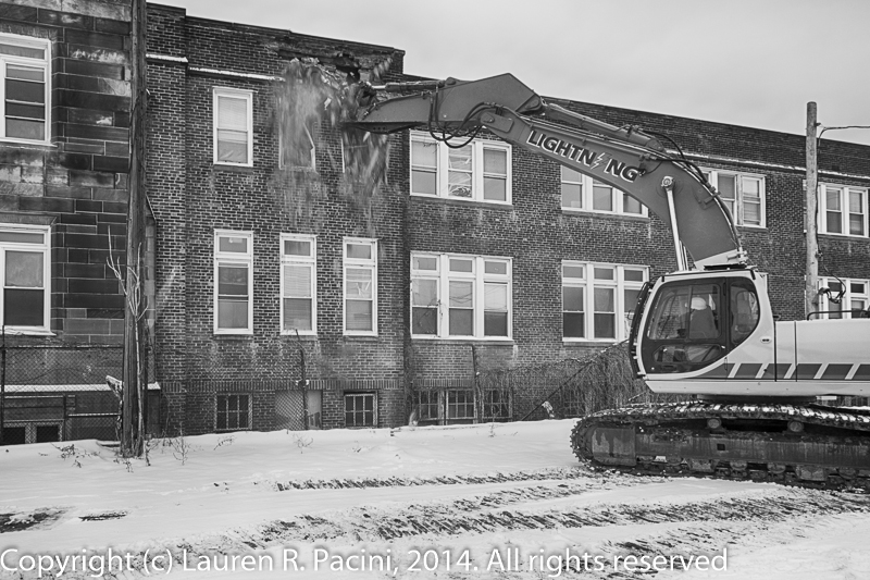 Demolition of The Church of the Transfiguration