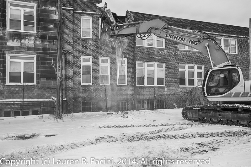 Demolition of The Church of the Transfiguration