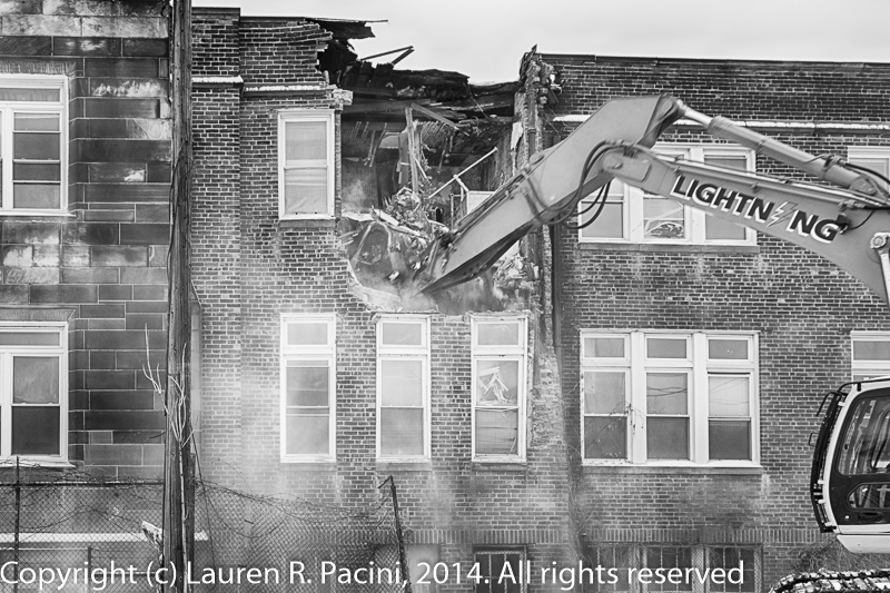 Demolition of The Church of the Transfiguration