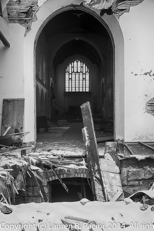 Demolition of The Church of the Transfiguration