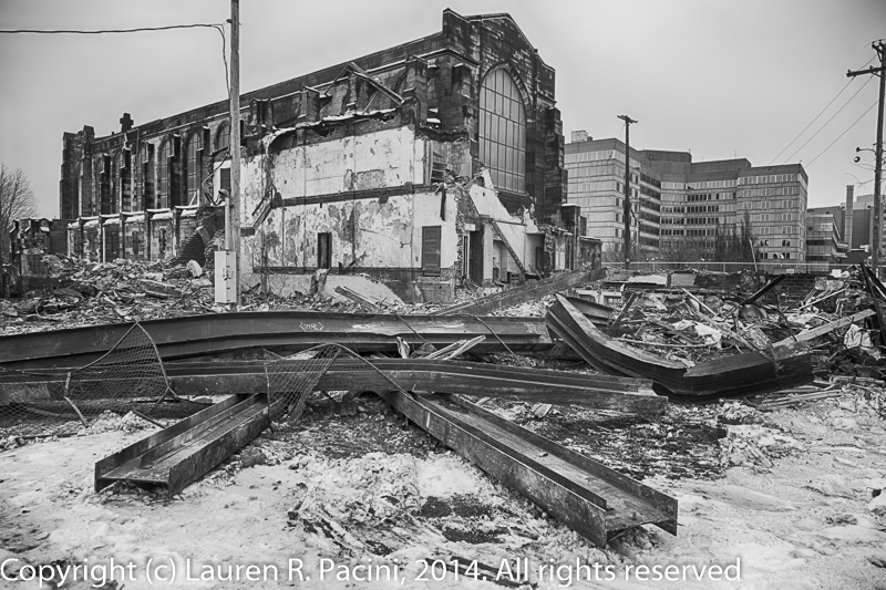 Demolition of The Church of the Transfiguration