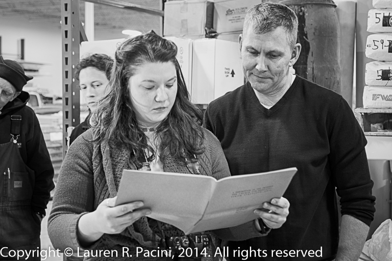 Mallory Haas (Center for Community Studies) and Jim Wamelink (WR Restoration)