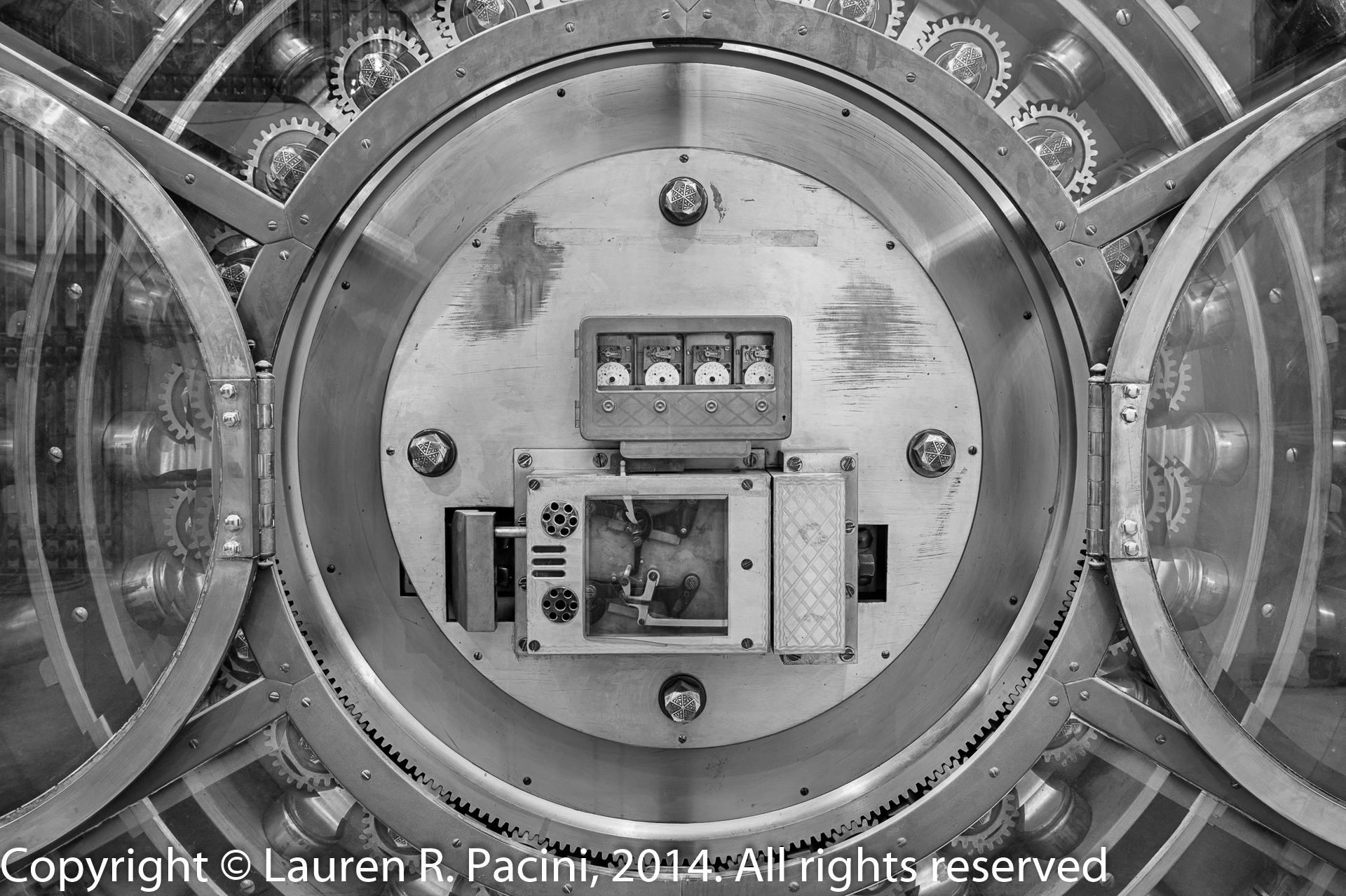 Detailed View of the Vault Door