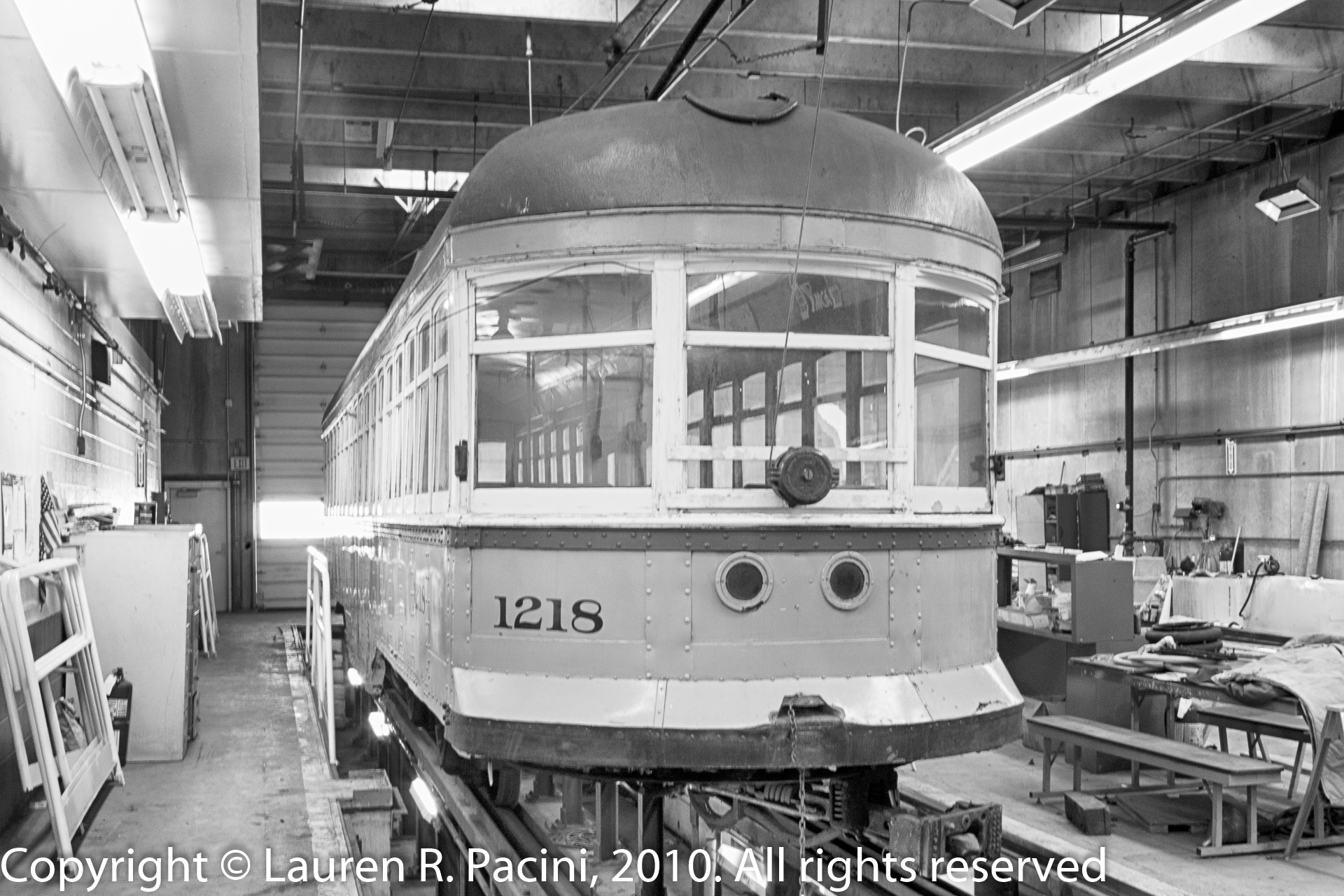 Rear View of Car 1218