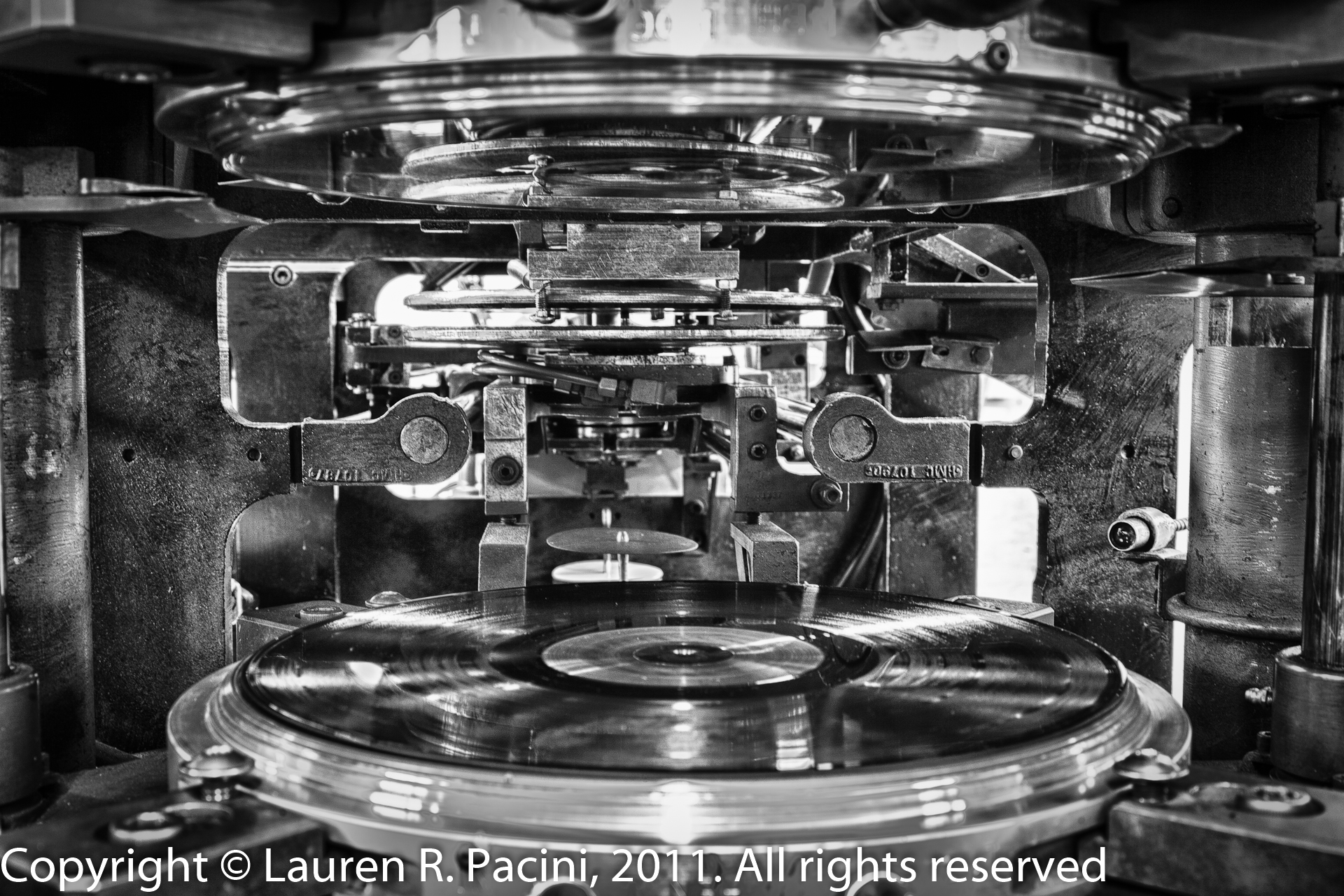 Vinyl Record Press - Front View