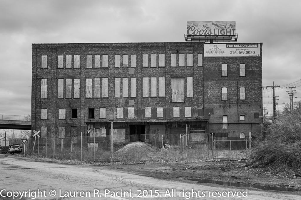 Leisy Brewery, 3504 Vega Avenue (west elevation).