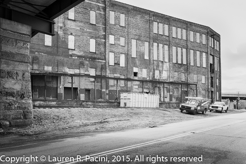 Leisy Brewery, 3504 Vega Avenue (north elevation).