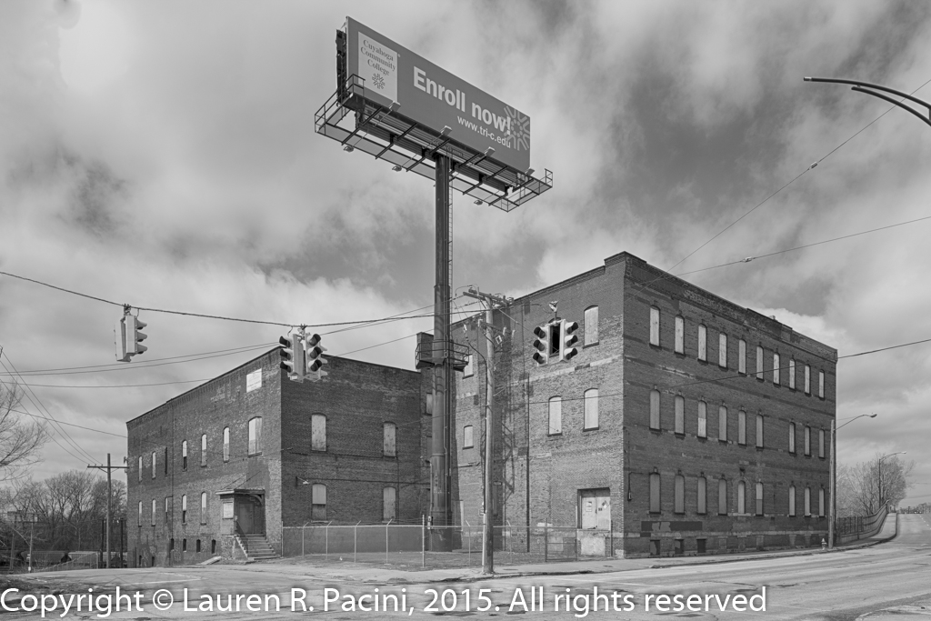 Leisy Brewery, 3504 Vega Avenue (south and east elevations).
