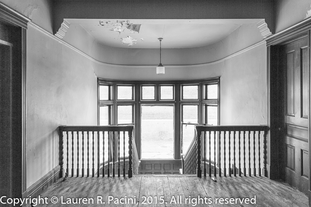 Interior of the Hall-Sullivan House, 7128 Euclid Avenue.